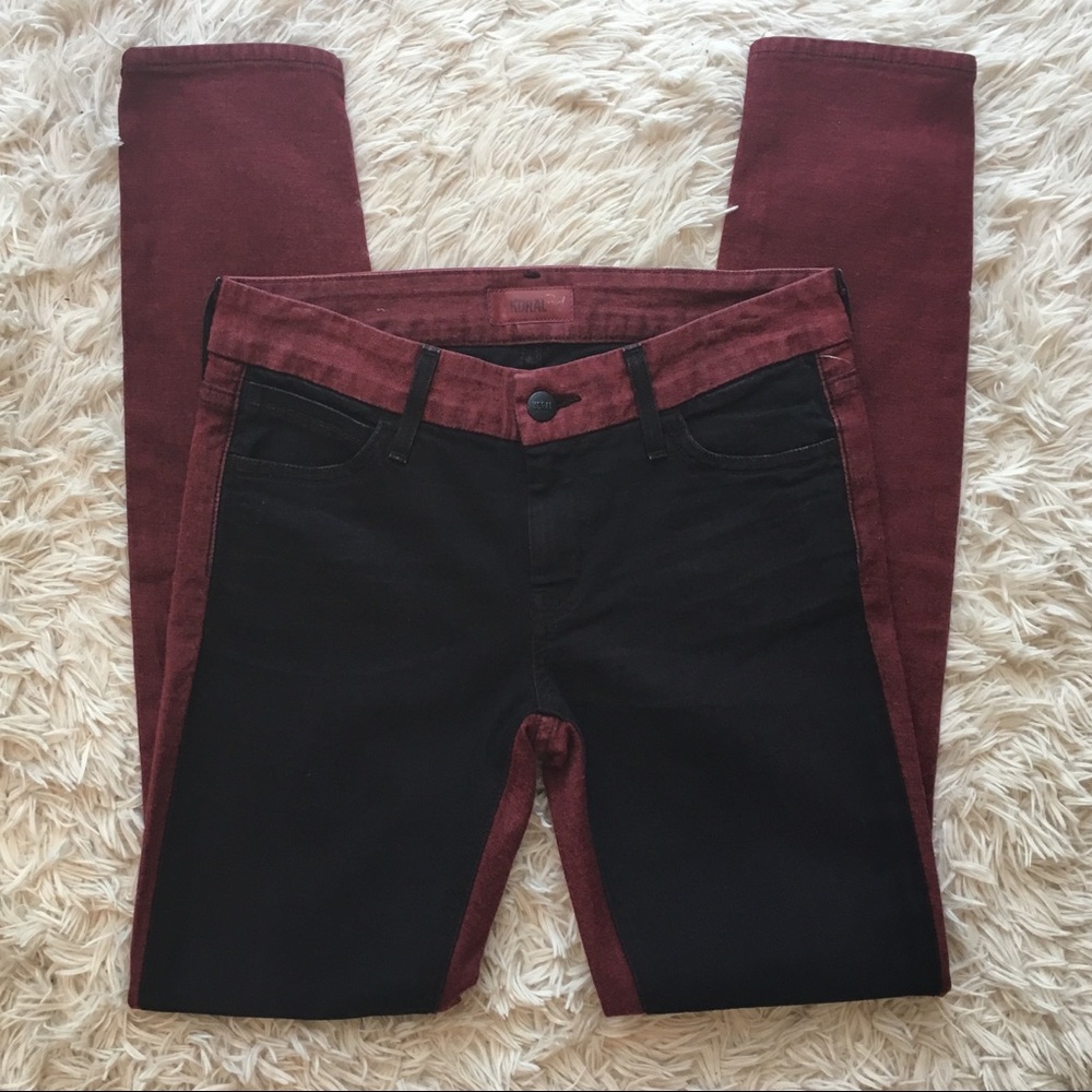 Koral Color Block Jeans